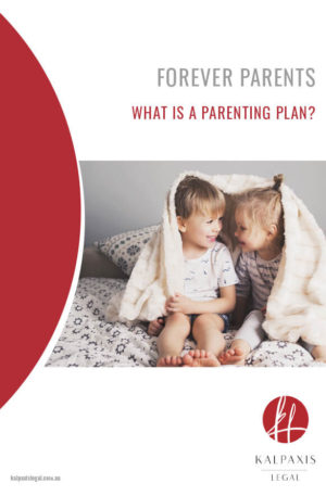 What Is A Parenting Plan?